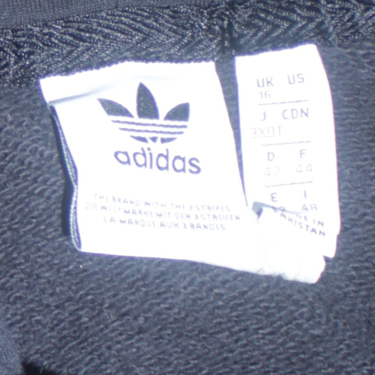 Womens UK Size 16 adidas Black Pullover Hoodie