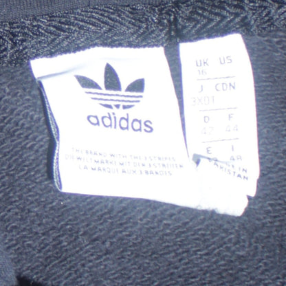 Womens UK Size 16 adidas Black Pullover Hoodie