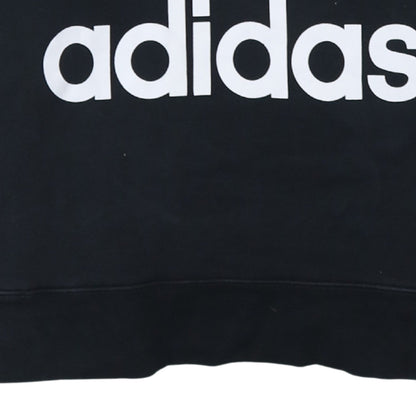 Womens UK Size 16 adidas Black Pullover Hoodie