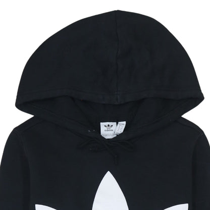 Womens UK Size 16 adidas Black Pullover Hoodie
