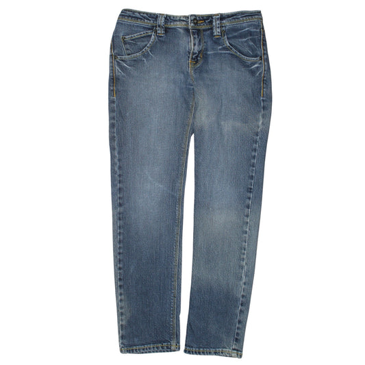 Womens UK Size 29 Lee Regular Fit Straight Blue Jeans