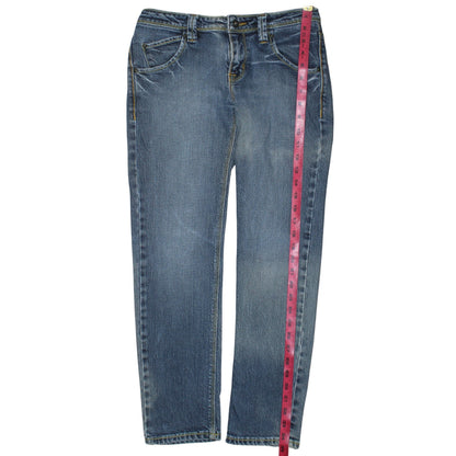Womens UK Size 29 Lee Regular Fit Straight Blue Jeans