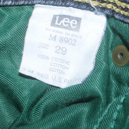 Womens UK Size 29 Lee Regular Fit Straight Blue Jeans