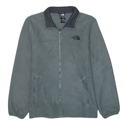 The North Face Men's Green Fleece Full Zip Jacket Size S
