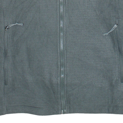 The North Face Men's Green Fleece Full Zip Jacket Size S