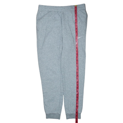 Nike Men's Grey Fleece Jogger Sweatpants M Regular Fit Activewear