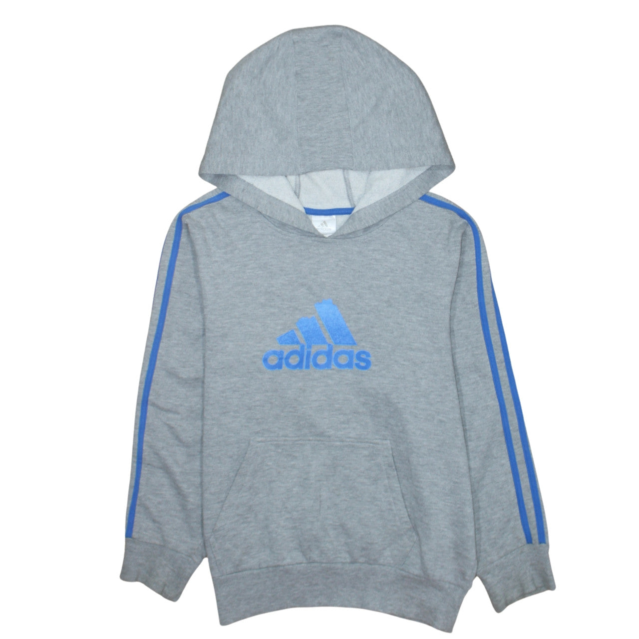Boys UK Size L adidas Grey Pullover Hoodie