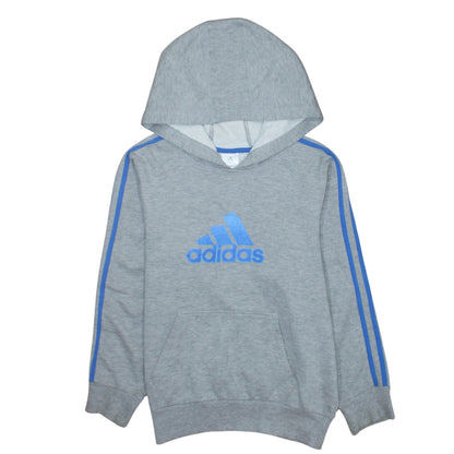 Boys UK Size L adidas Grey Pullover Hoodie
