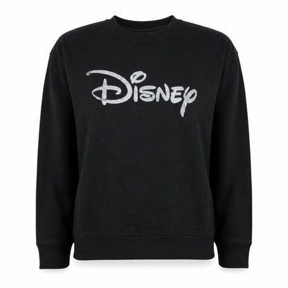 Womens UK Size 10 Disney Black Pullover Sweatshirt