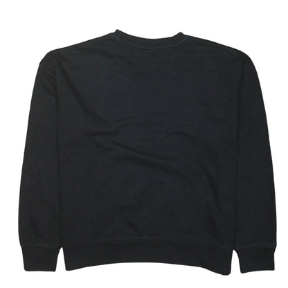 Womens UK Size 10 Disney Black Pullover Sweatshirt