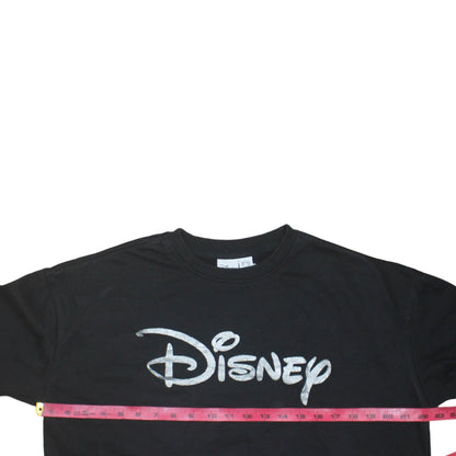 Womens UK Size 10 Disney Black Pullover Sweatshirt