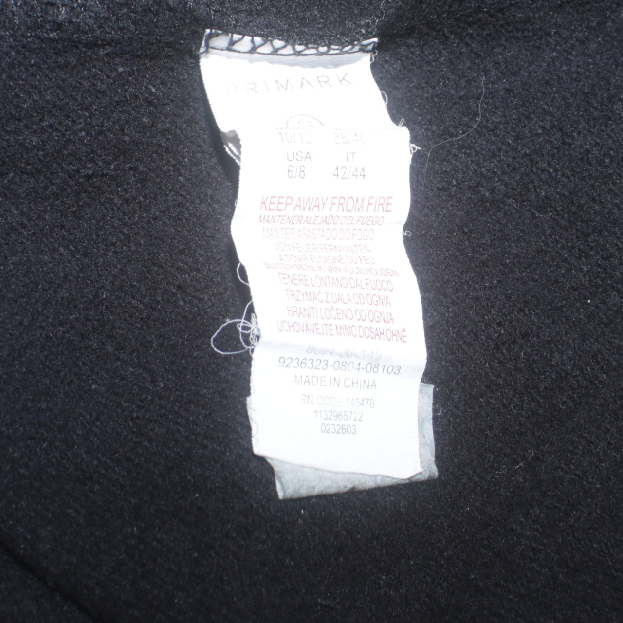 Womens UK Size 10 Disney Black Pullover Sweatshirt