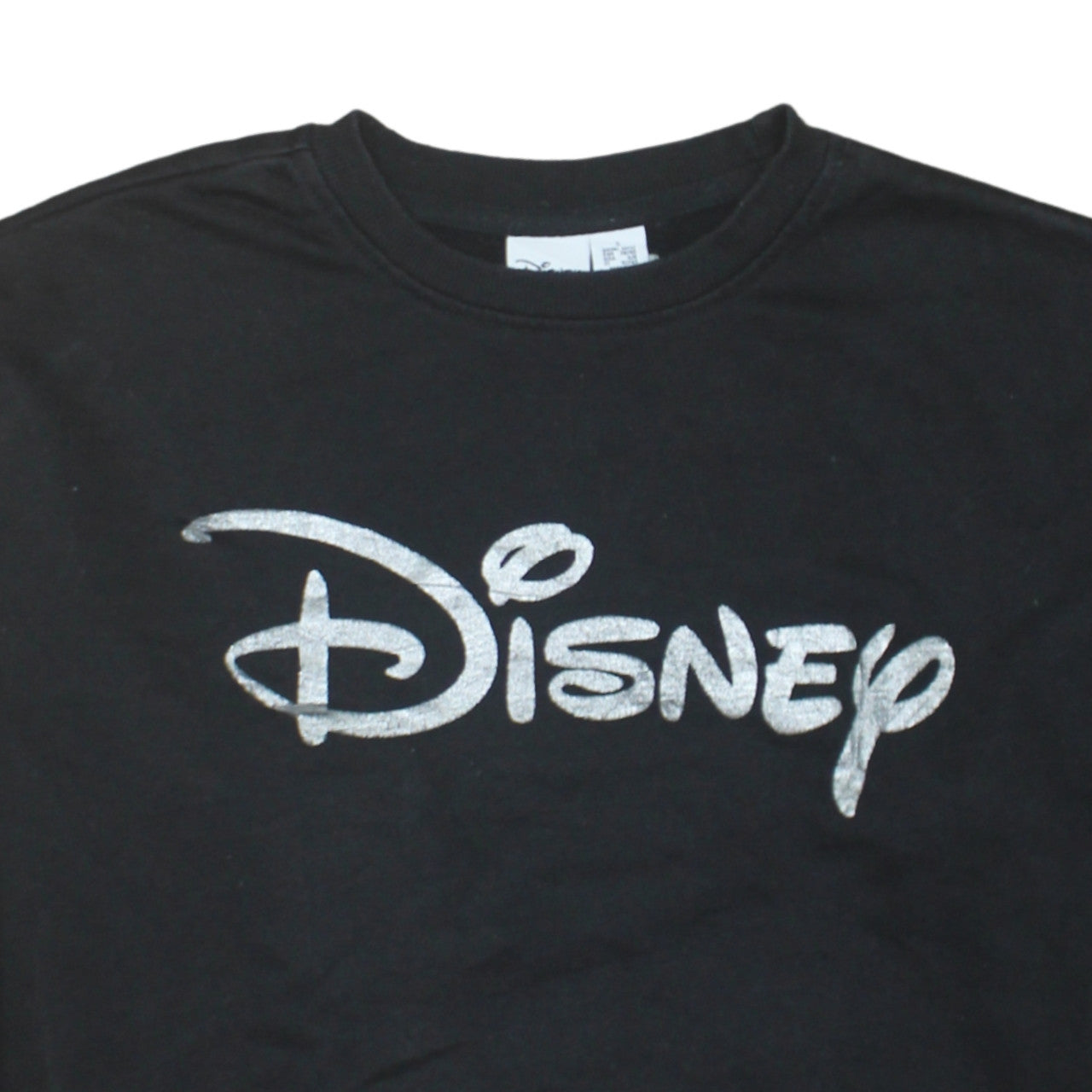 Womens UK Size 10 Disney Black Pullover Sweatshirt