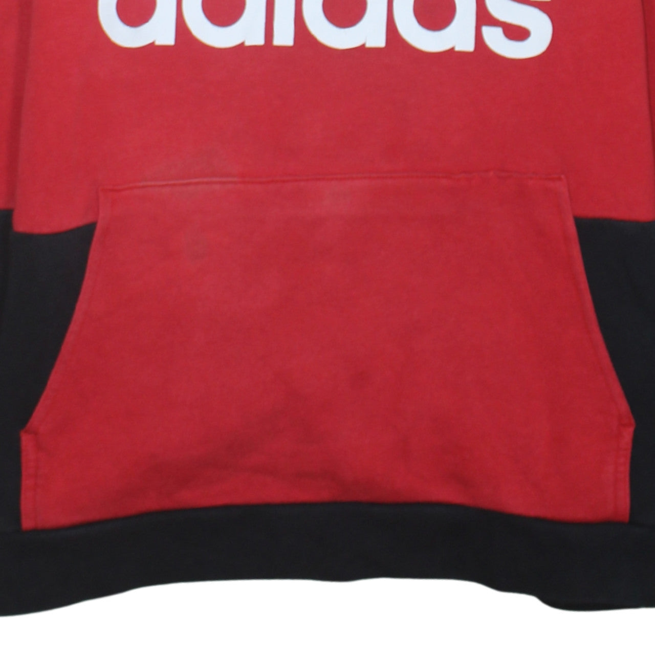Womens UK Size 18/20 adidas Red Pullover Hoodie