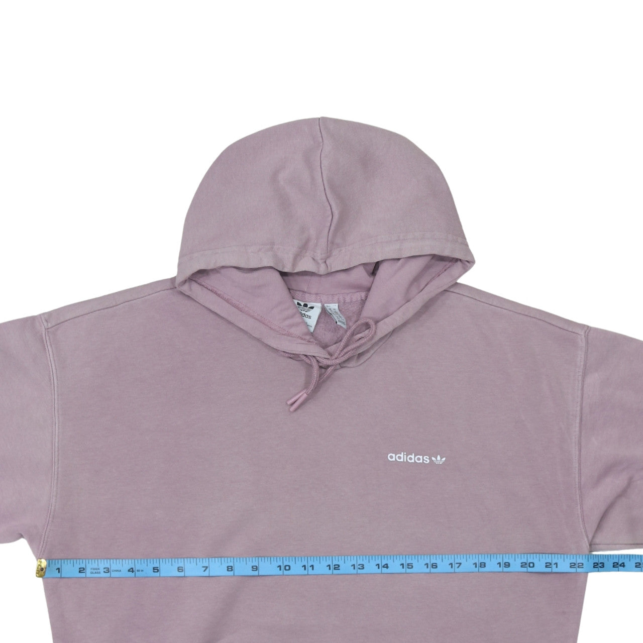 Womens UK Size 10 adidas Purple Pullover Hoodie