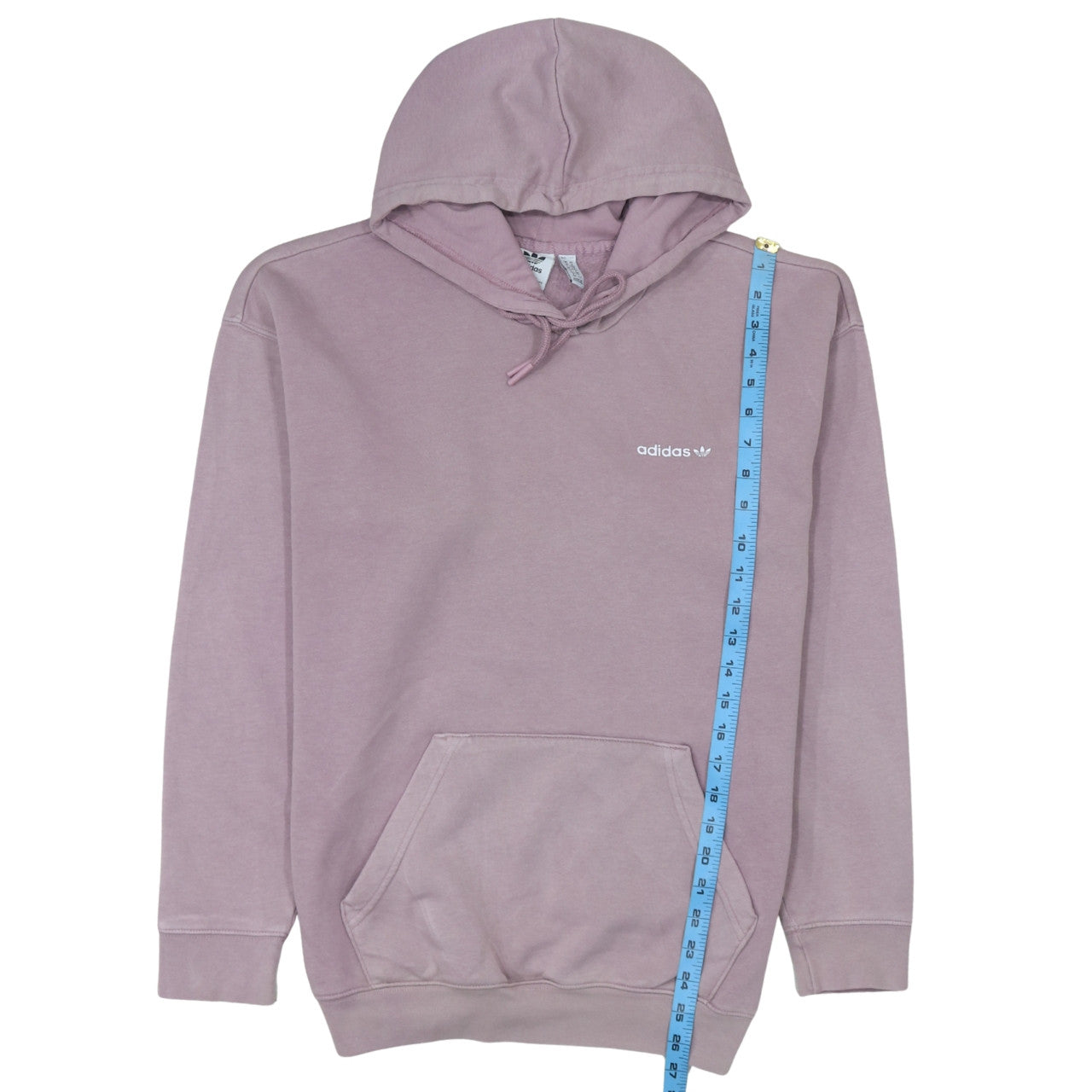 Womens UK Size 10 adidas Purple Pullover Hoodie