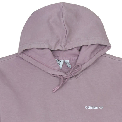 Womens UK Size 10 adidas Purple Pullover Hoodie