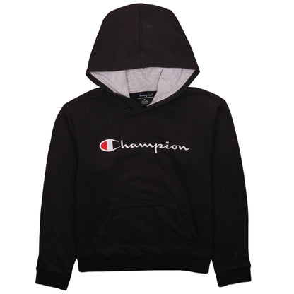 Womens UK Size XL Champion Black Pullover Hoodie