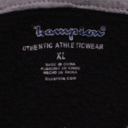 Womens UK Size XL Champion Black Pullover Hoodie