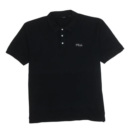 Mens UK Size L FILA 100% Cotton Polo Shirt