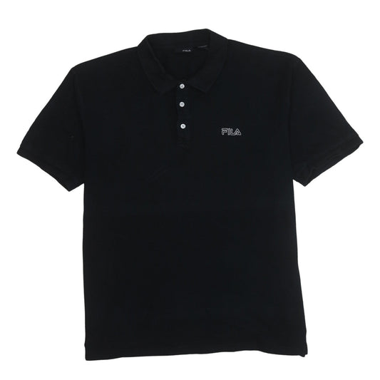 Mens UK Size L FILA 100% Cotton Polo Shirt