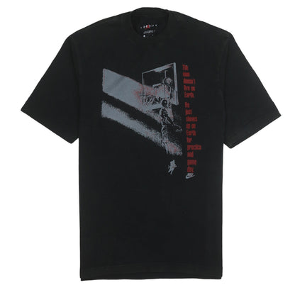 Mens UK Size S Jordan Black  T-Shirt
