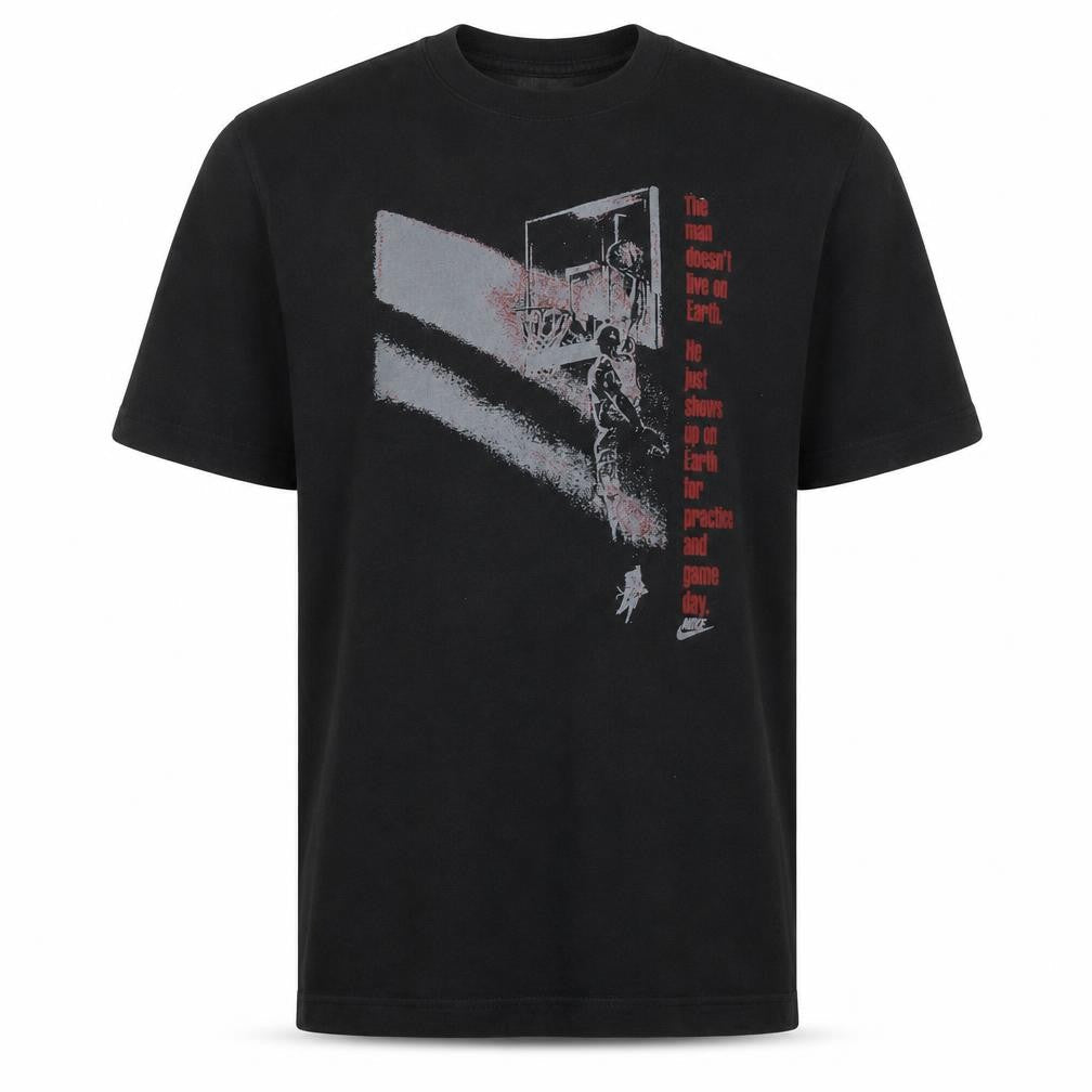 Mens UK Size S Jordan Black  T-Shirt