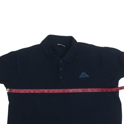 Kappa Men's Blue 2XL Cotton Polo Shirt Short Sleeve Casual