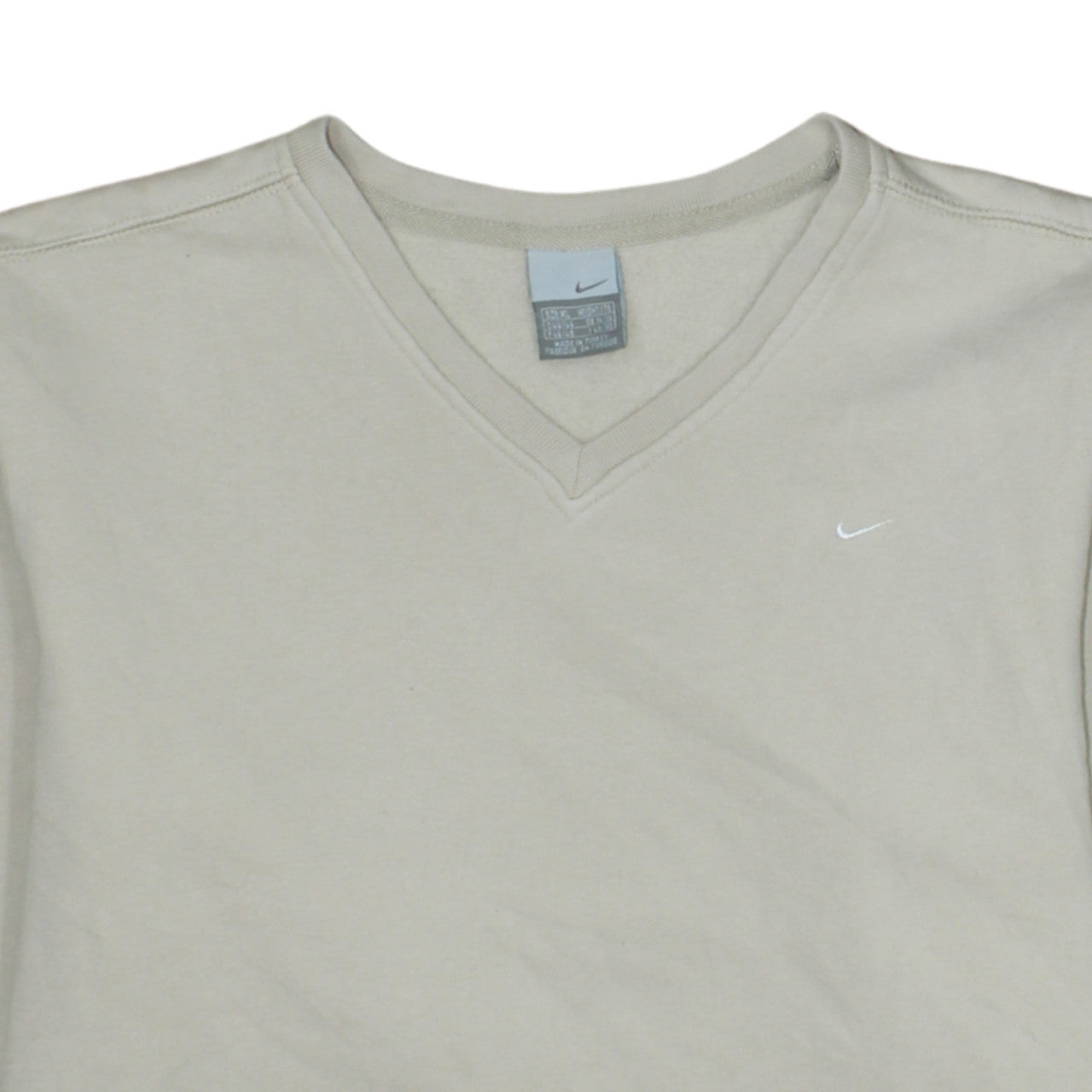 Mens UK Size XL Nike Beige Pullover Sweatshirt