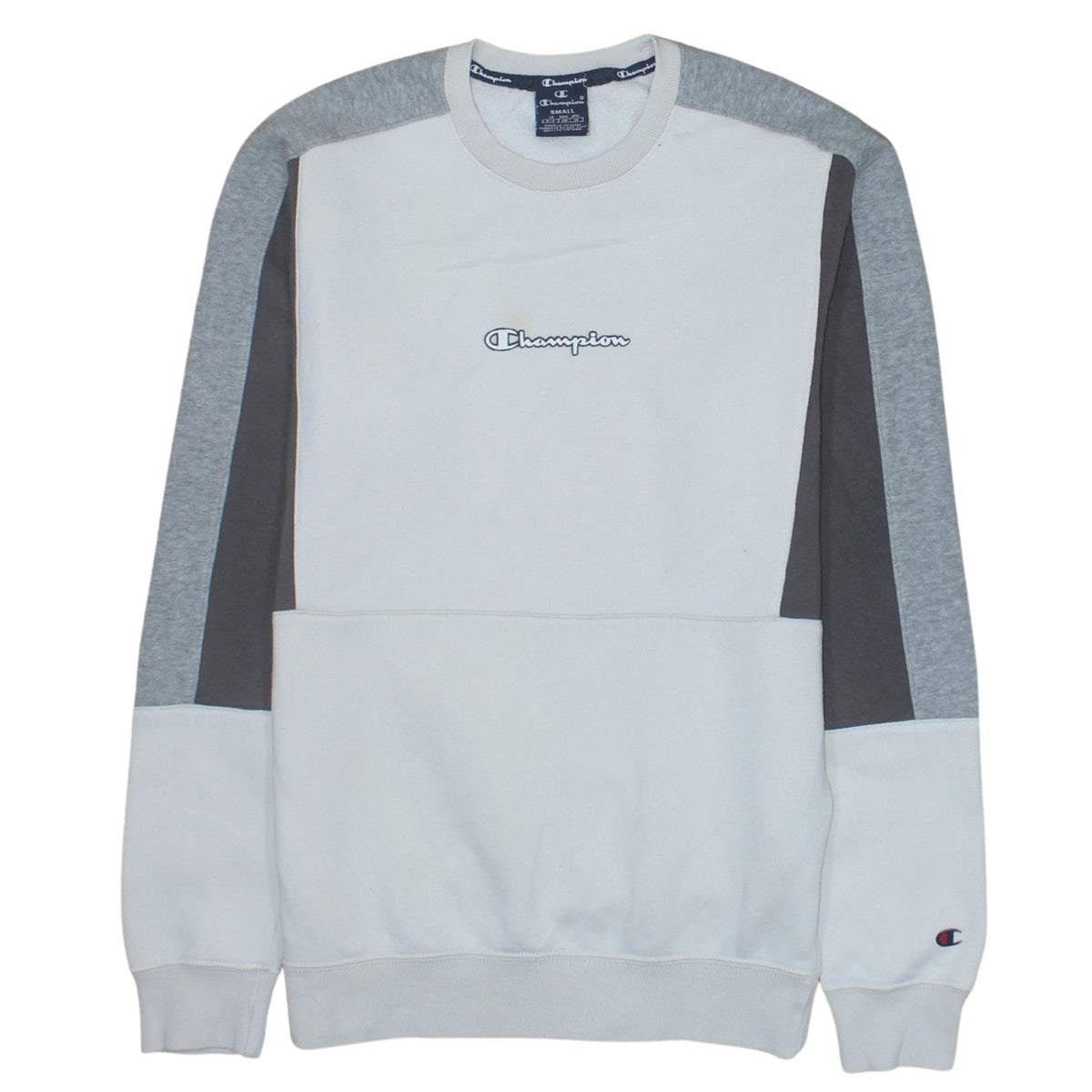 Mens UK Size S Champion Grey Pullover Sweatshirt