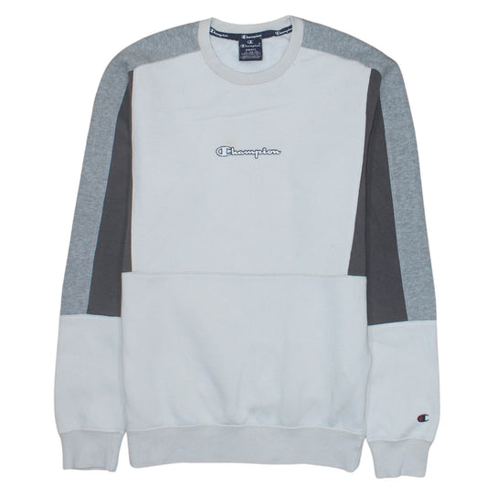 Mens UK Size S Champion Grey Pullover Sweatshirt