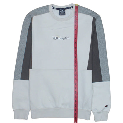 Mens UK Size S Champion Grey Pullover Sweatshirt