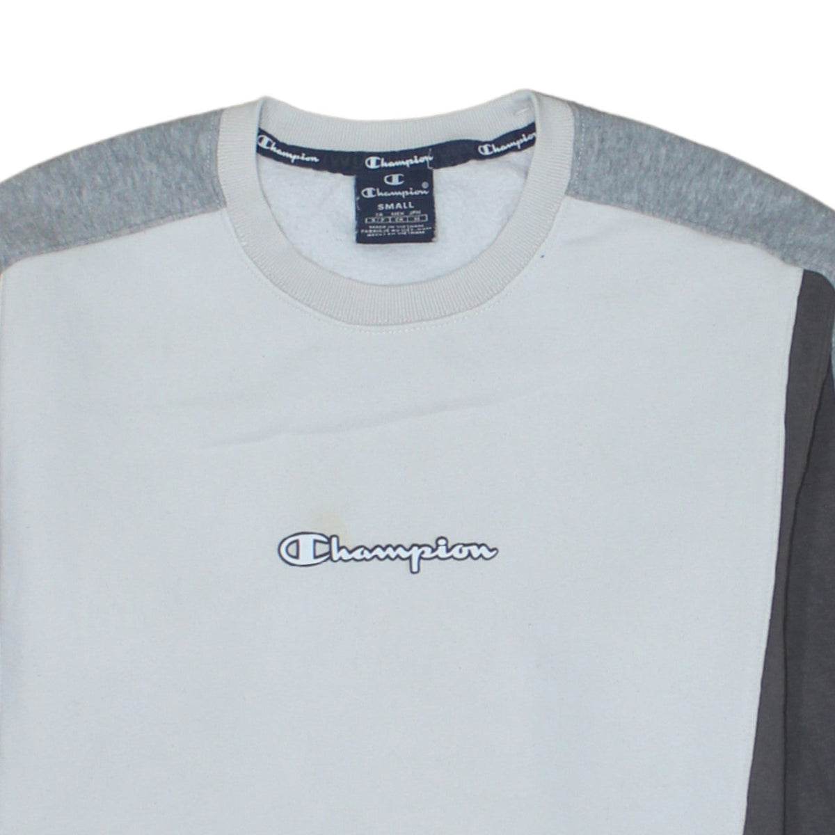 Mens UK Size S Champion Grey Pullover Sweatshirt