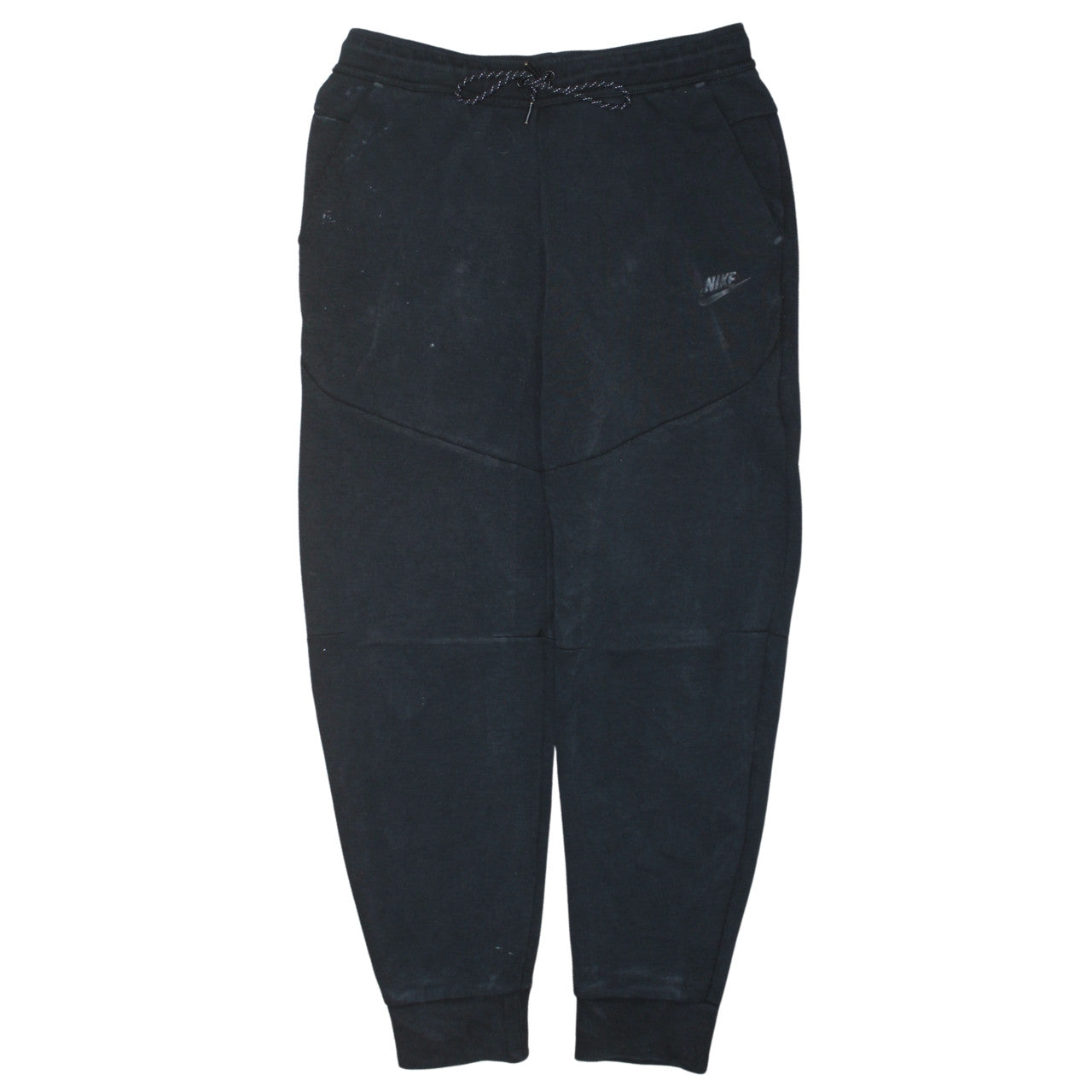Mens UK Size M Nike Regular Fit Jogger Black Trousers