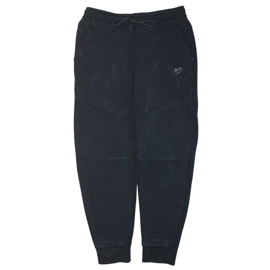 Mens UK Size M Nike Regular Fit Jogger Black Trousers