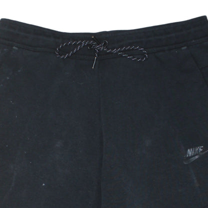 Mens UK Size M Nike Regular Fit Jogger Black Trousers