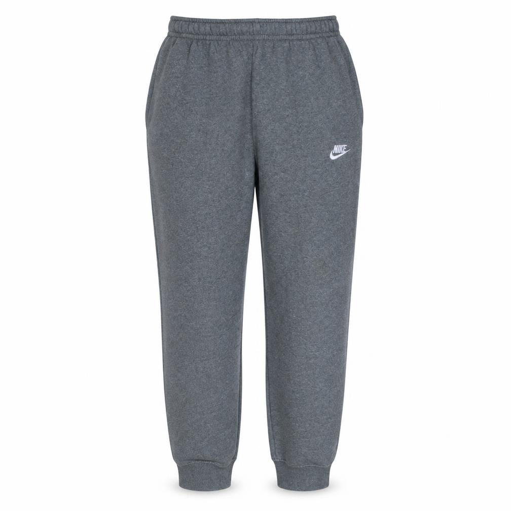 Nike Men's Grey Small Regular Fit Fleece Jogger Sweatpants