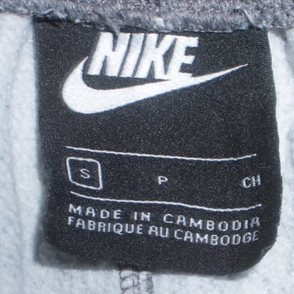 Nike Men's Grey Small Regular Fit Fleece Jogger Sweatpants