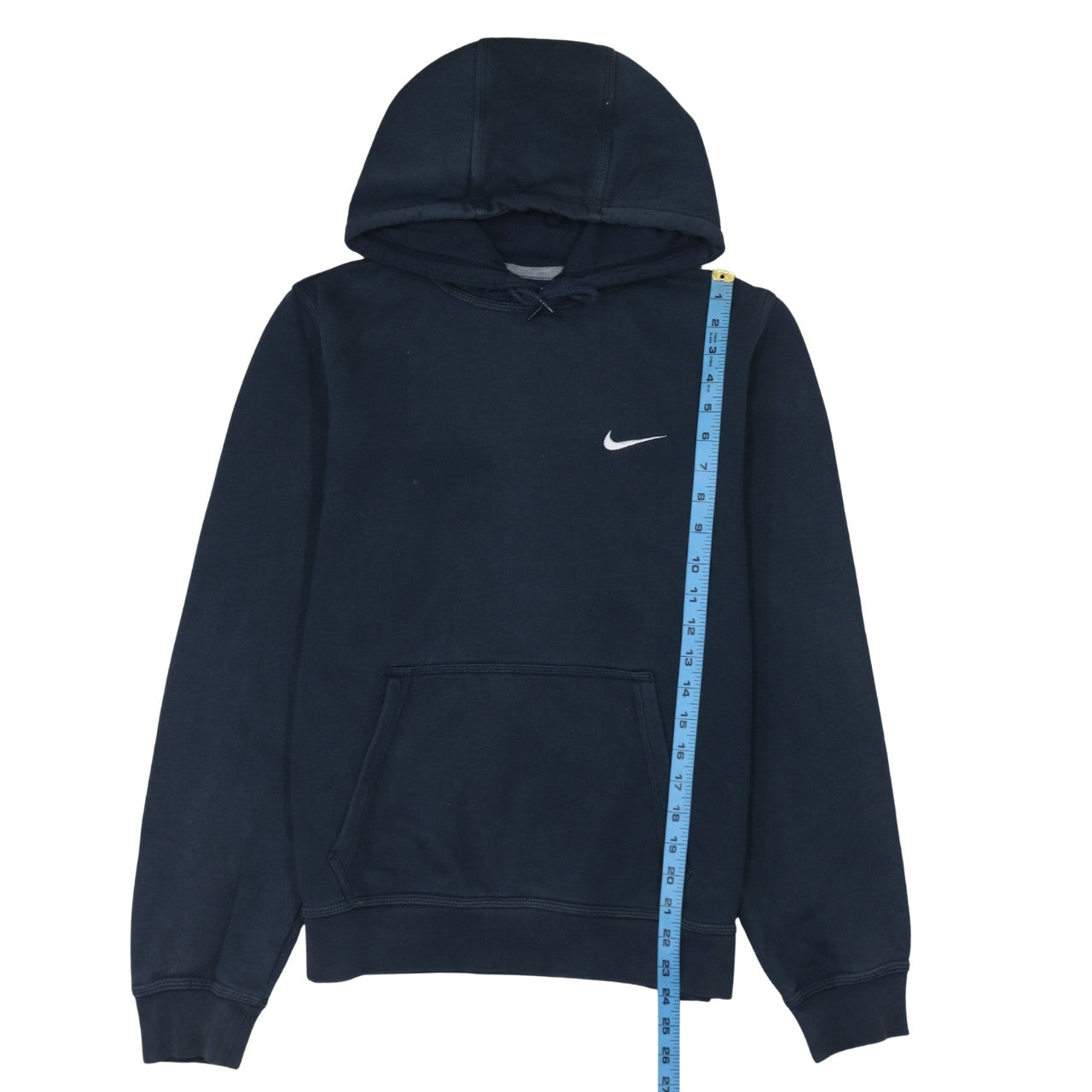 Mens UK Size L Nike Blue Pullover Hoodie
