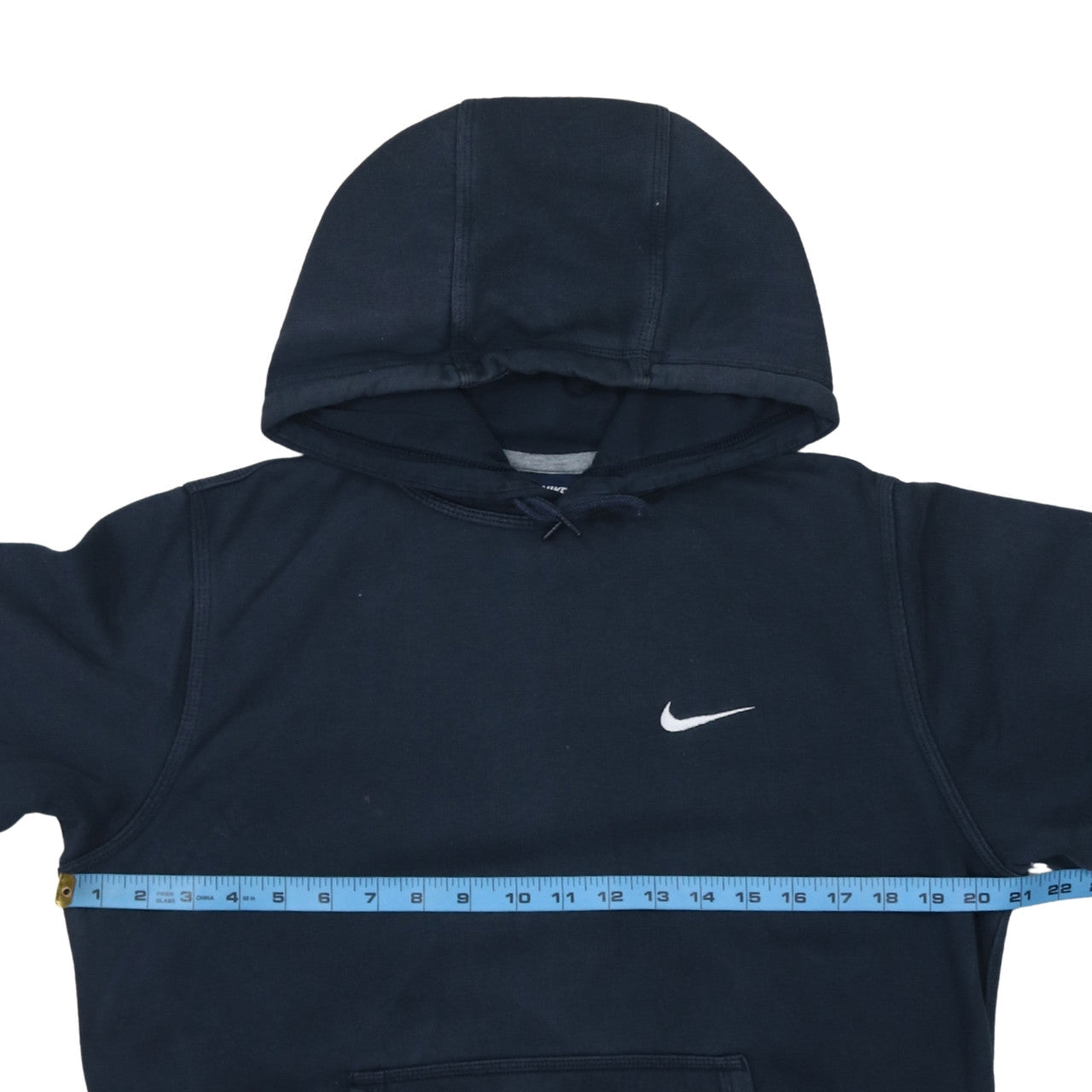 Mens UK Size L Nike Blue Pullover Hoodie