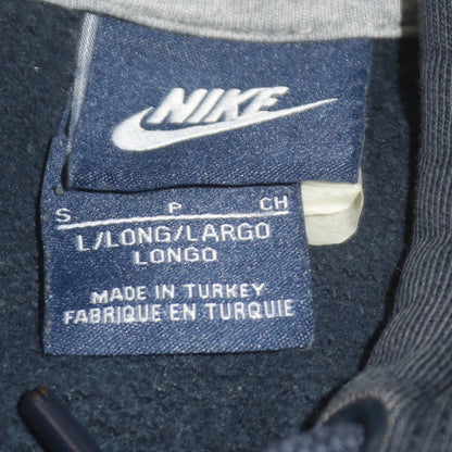 Mens UK Size L Nike Blue Pullover Hoodie