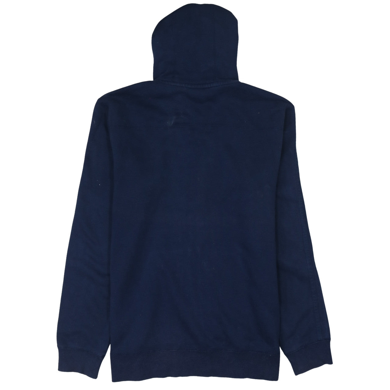Mens UK Size M adidas Blue Full Zip Hoodie