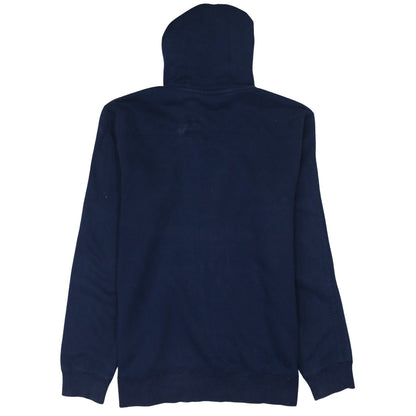 Mens UK Size M adidas Blue Full Zip Hoodie