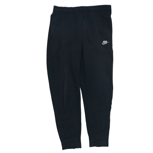Mens UK Size M Nike Regular Fit Jogger Black Trousers