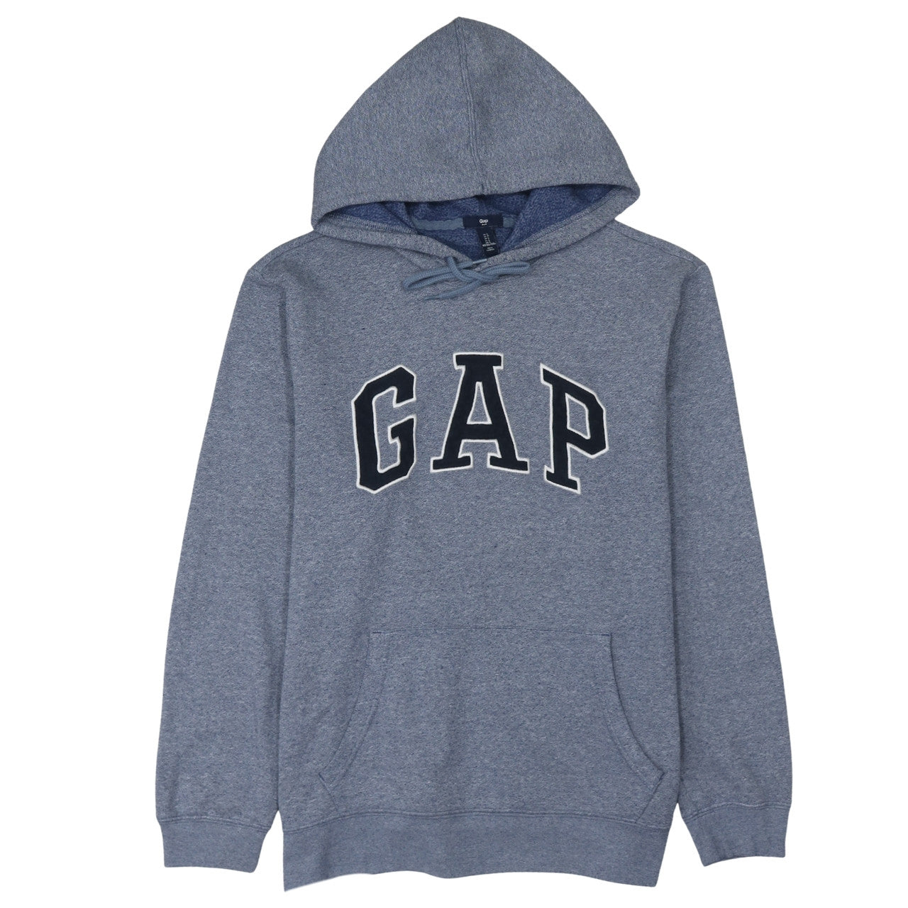 Mens UK Size L Gap Blue Pullover Hoodie