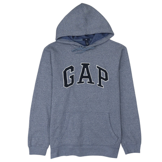 Mens UK Size L Gap Blue Pullover Hoodie