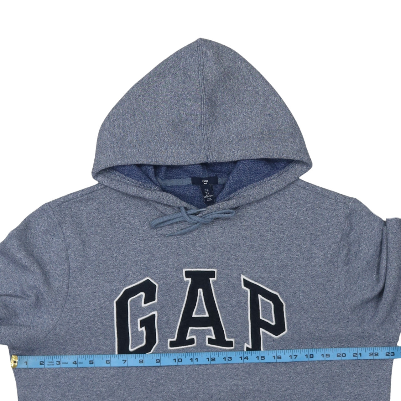 Mens UK Size L Gap Blue Pullover Hoodie