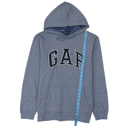 Mens UK Size L Gap Blue Pullover Hoodie