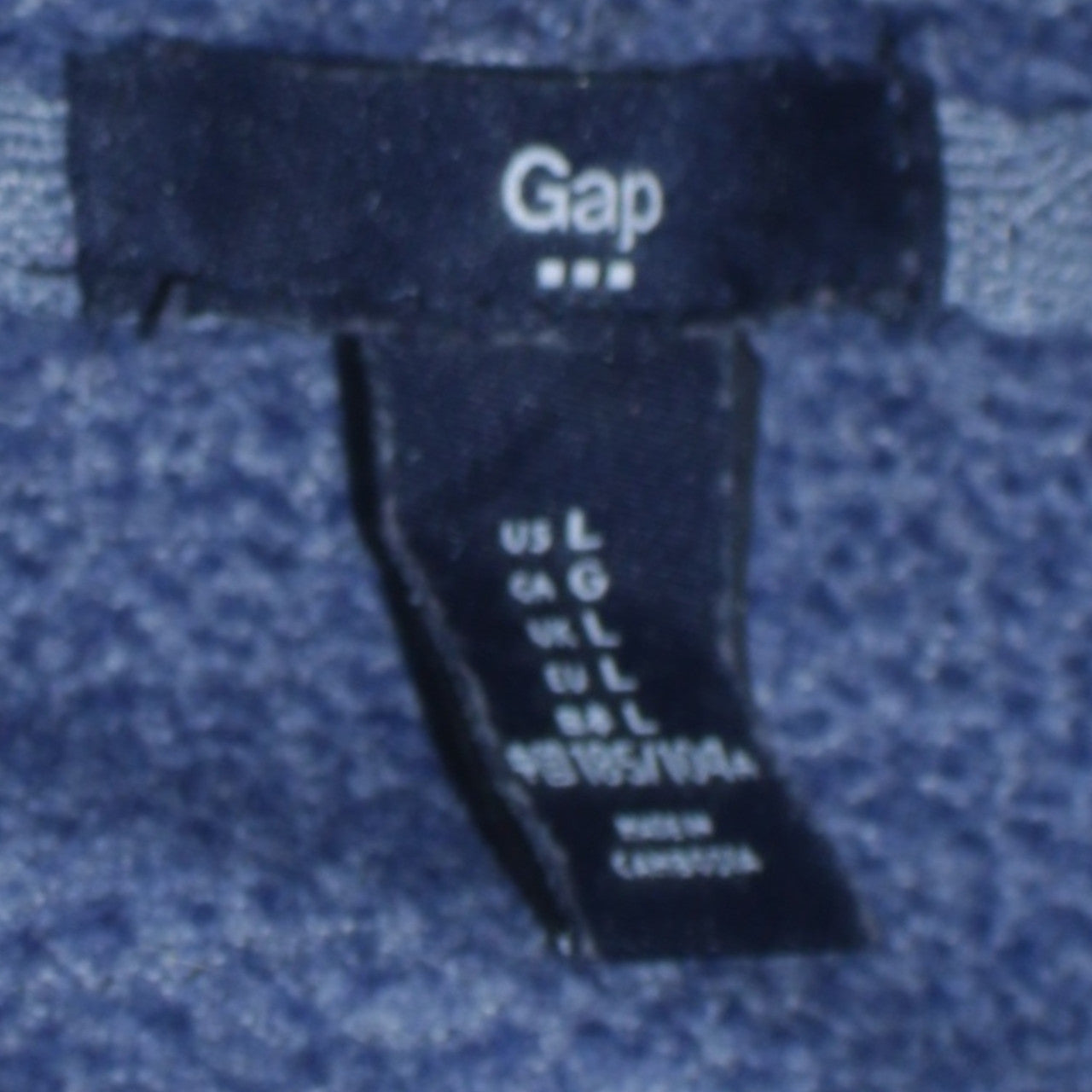 Mens UK Size L Gap Blue Pullover Hoodie