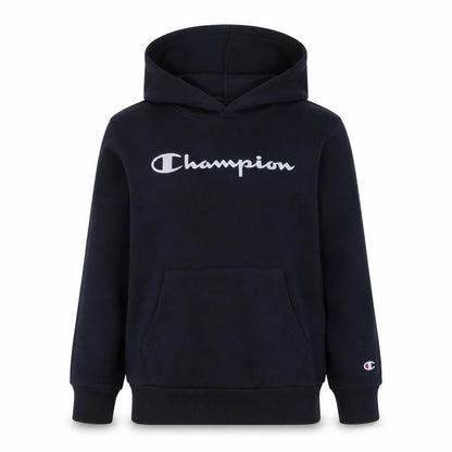 Champion Boys Navy Blue Pullover Hoodie XL 13-14 Years Cotton Blend